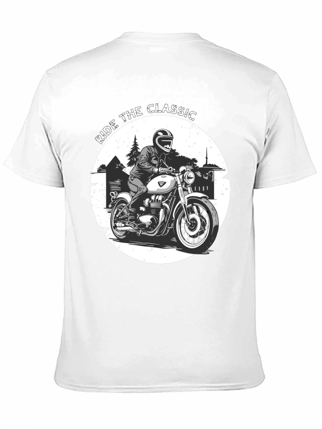 Ride the Classic Graphic Tee - Biker T-Shirt