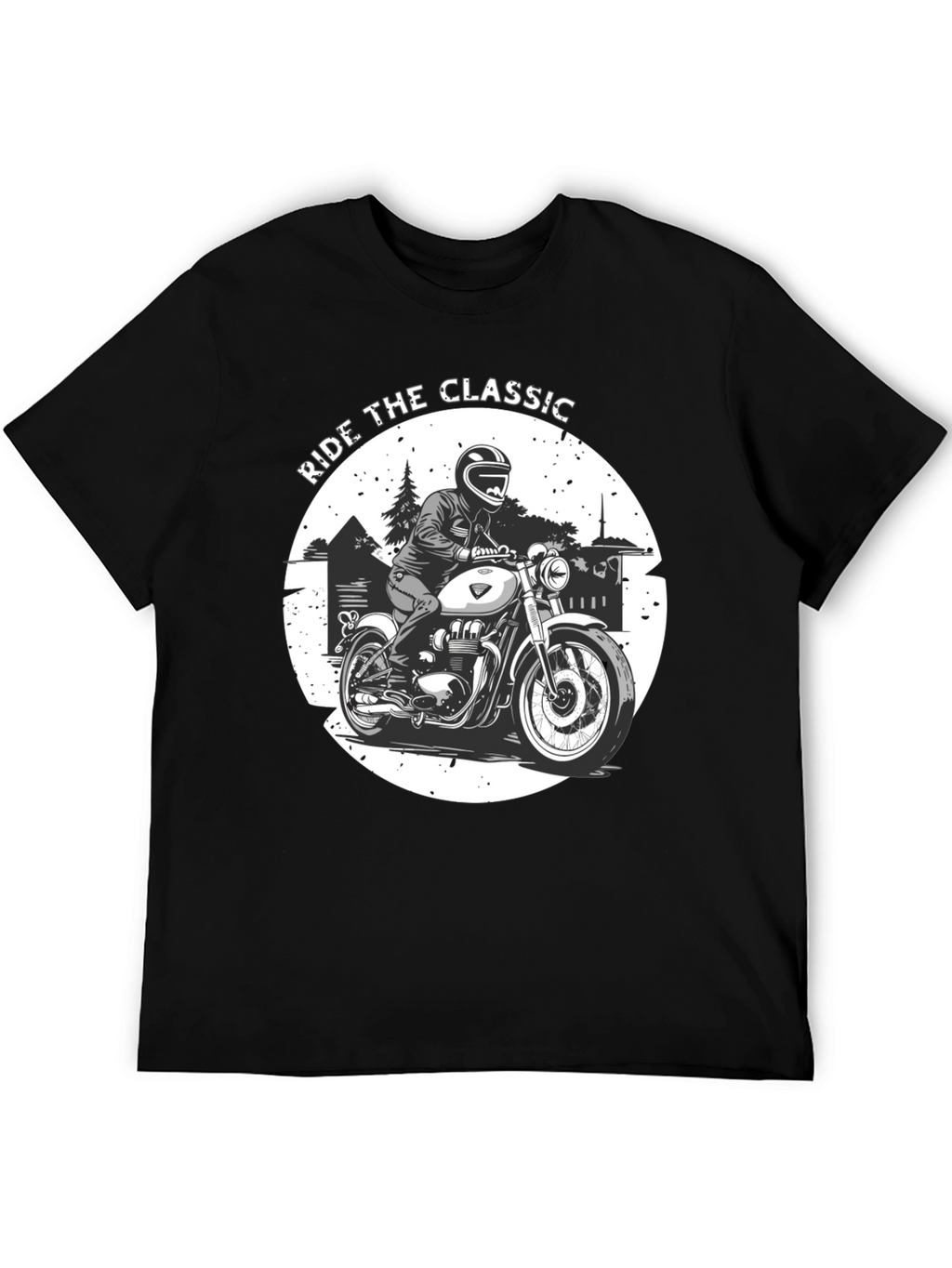 Ride the Classic Graphic Tee - Biker T-Shirt