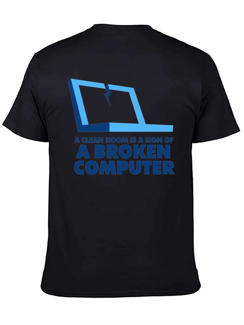 Broken Computer T-Shirt - Funny Tech Humor
