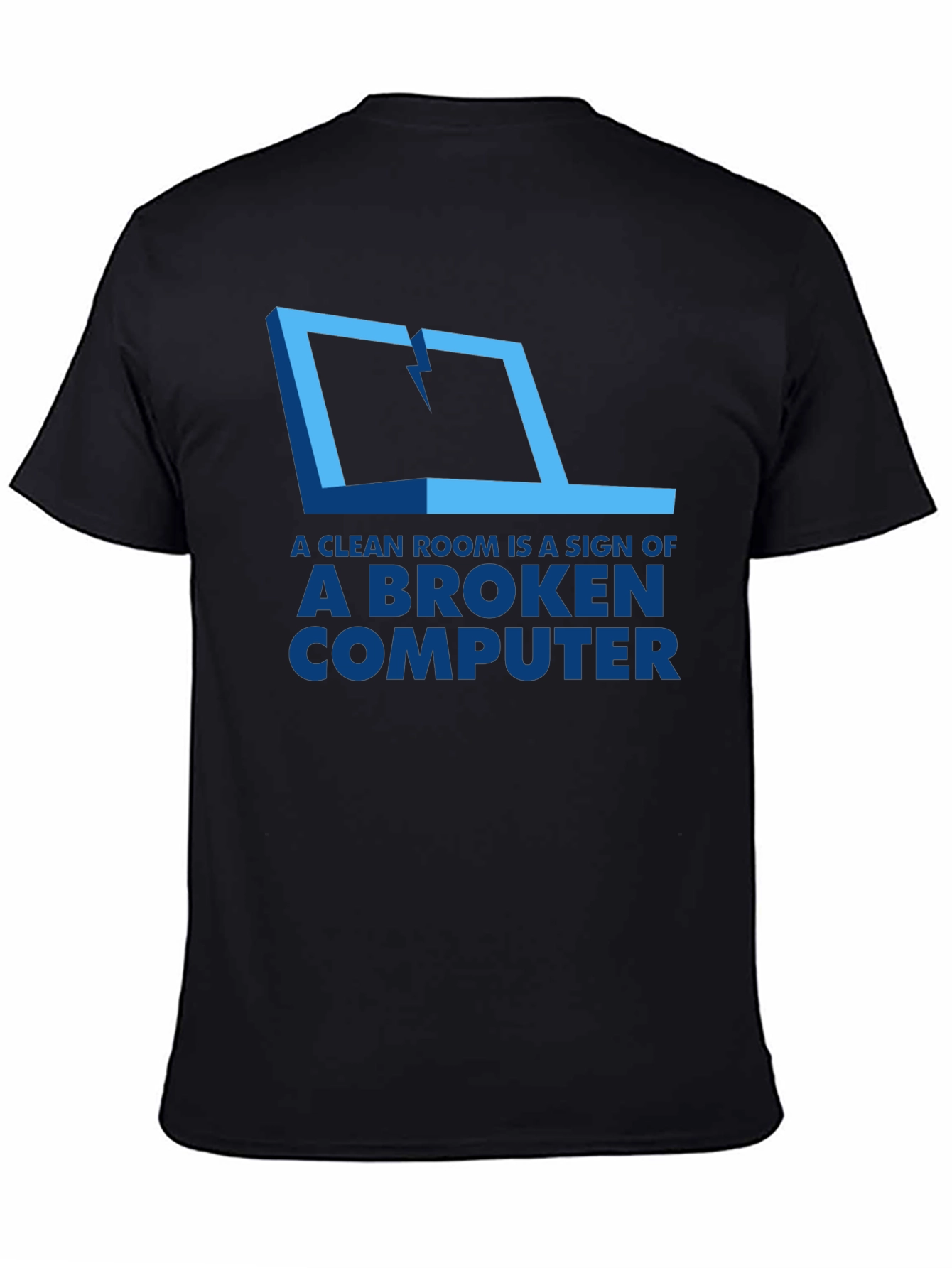Broken Computer T-Shirt - Funny Tech Humor