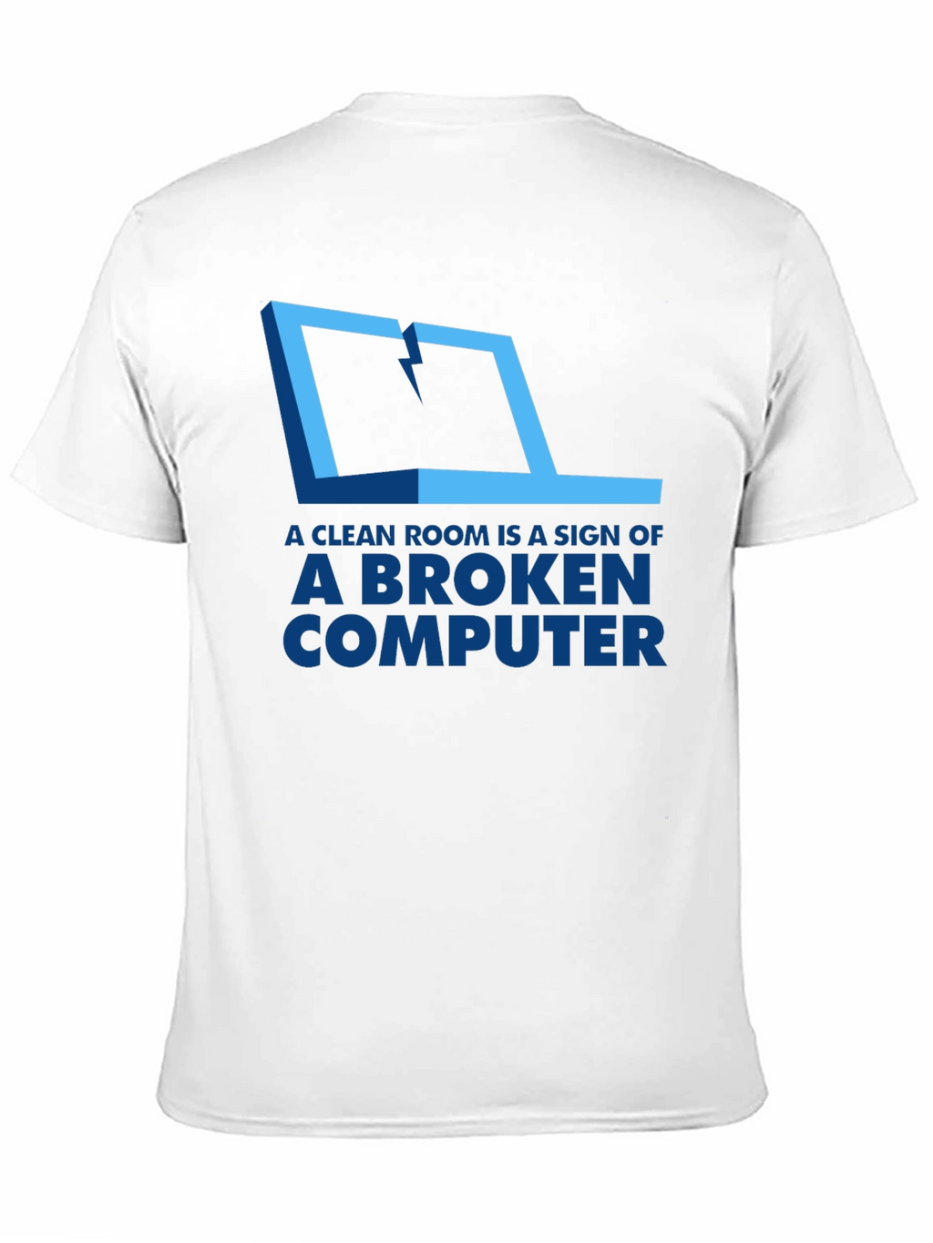 Broken Computer T-Shirt - Funny Tech Humor