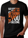 Motivational Graphic Tee - The Mind Is Everything
