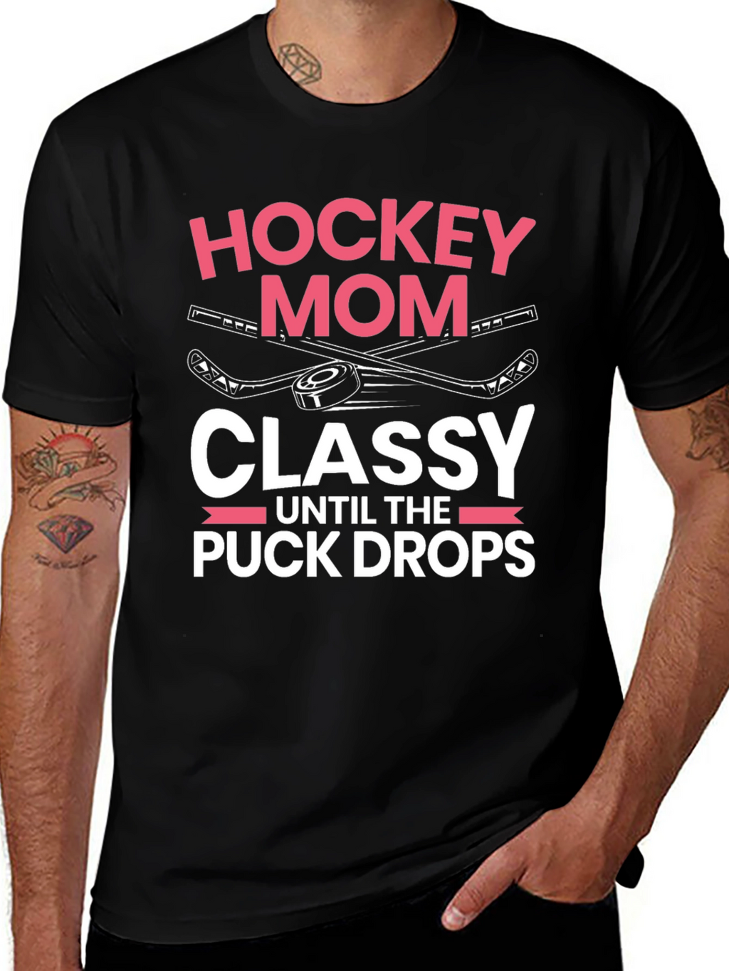 Hockey Mom Classy T-Shirt