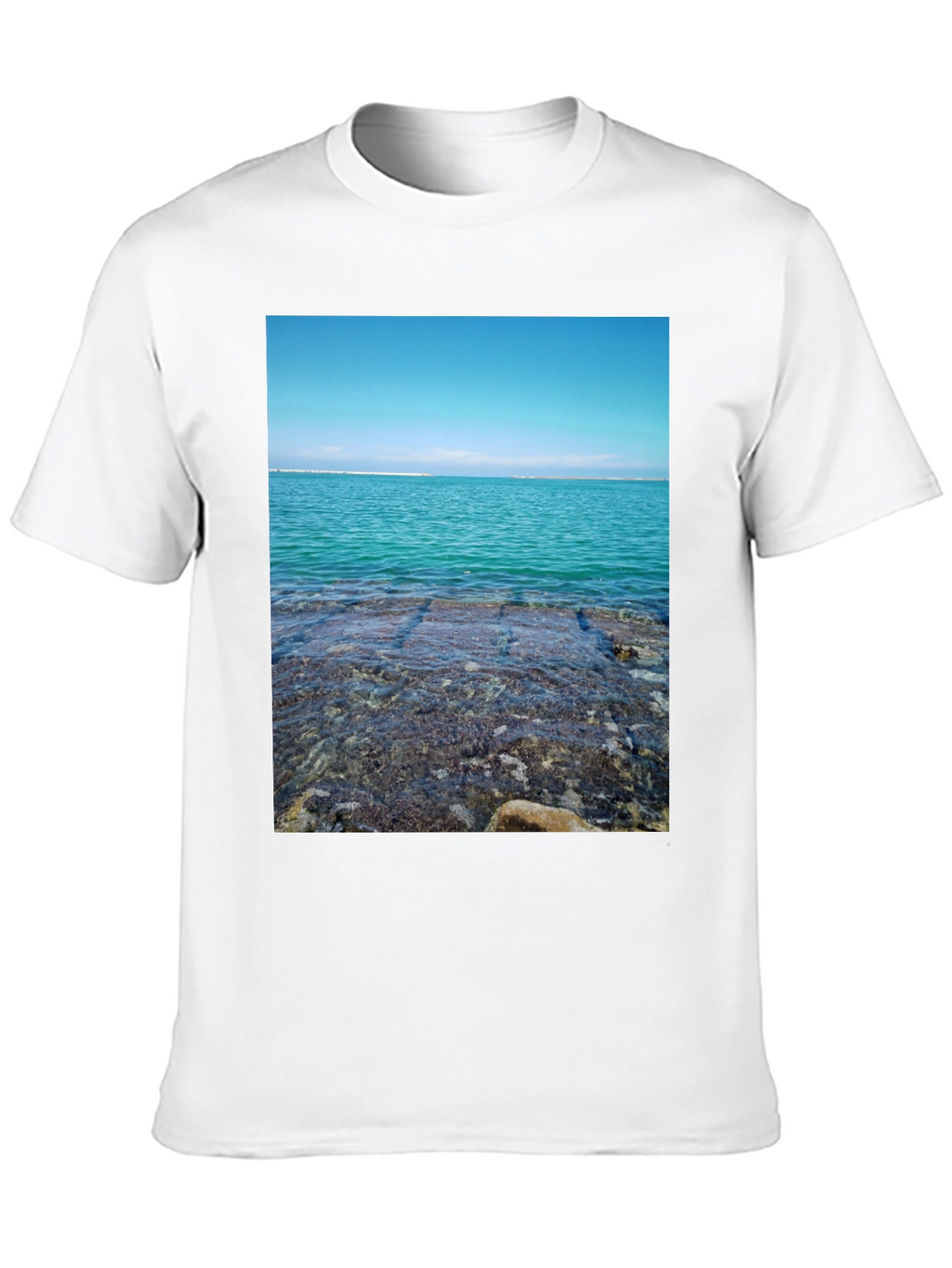 Ocean View Black T-Shirt