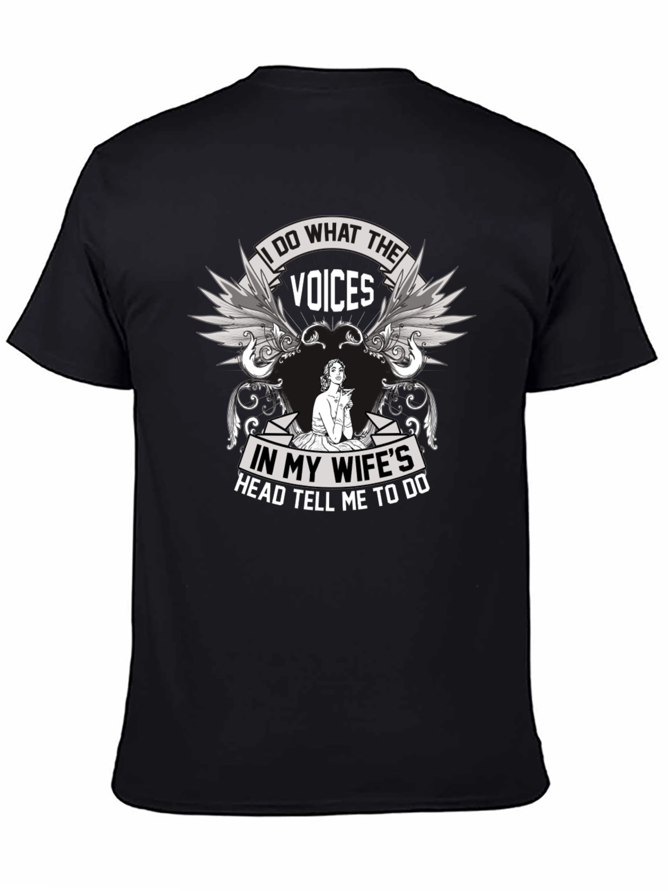Humorous Voices Graphic T-Shirt