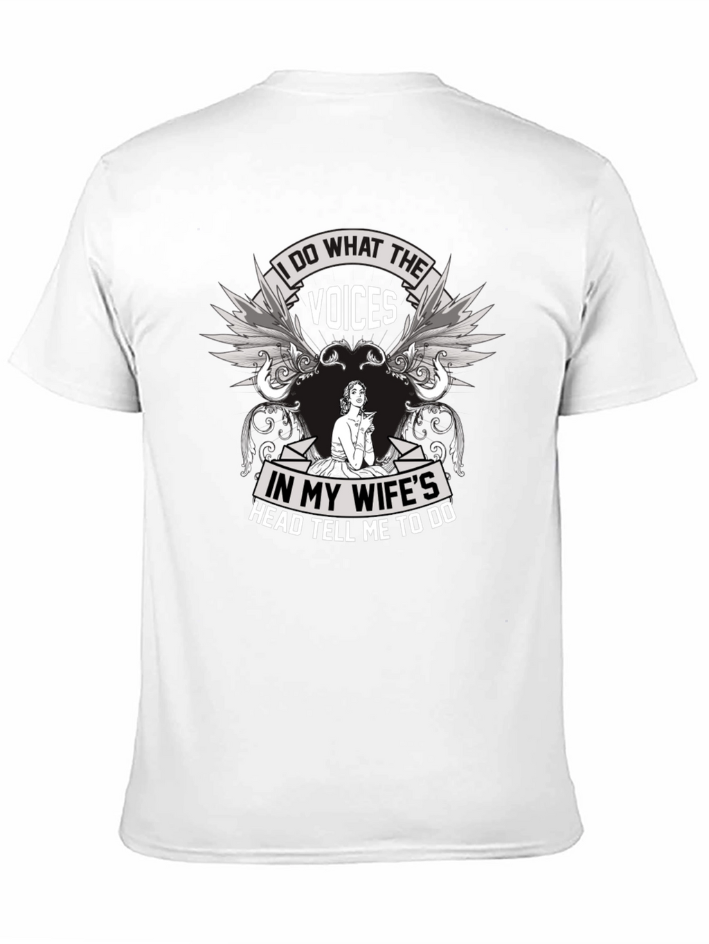 Humorous Voices Graphic T-Shirt