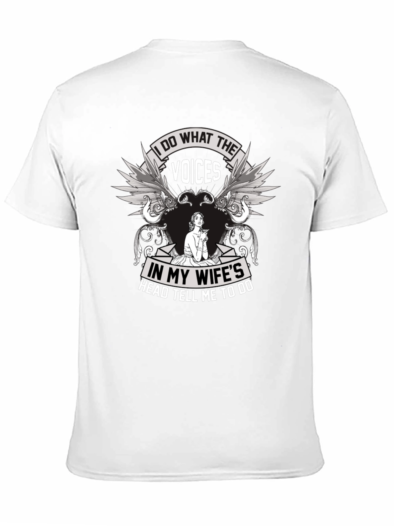 Humorous Voices Graphic T-Shirt