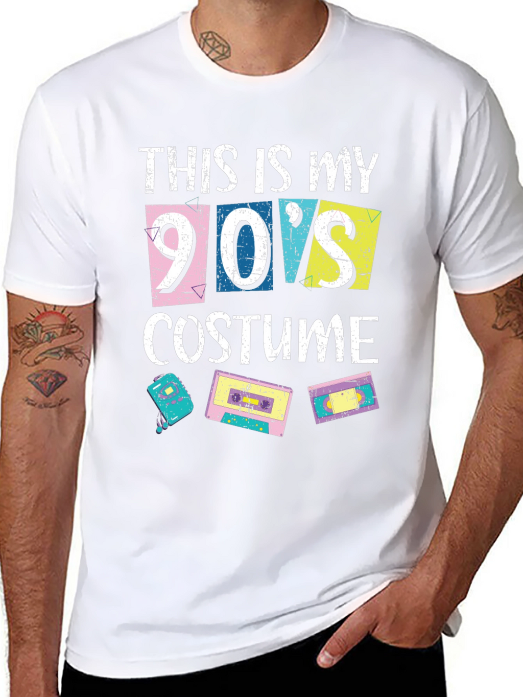 90s Costume Graphic T-Shirt