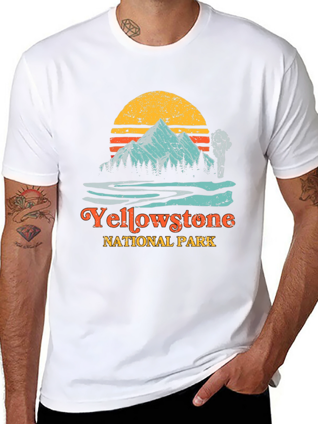 Yellowstone National Park Graphic Tee