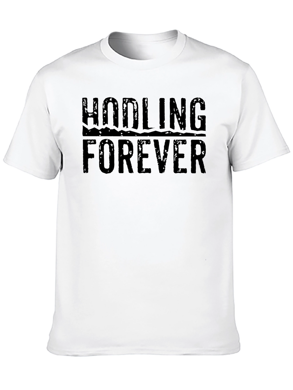 HODLING FOREVER Black T-Shirt