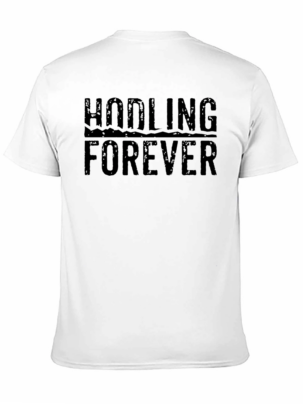 HODLING FOREVER Black T-Shirt