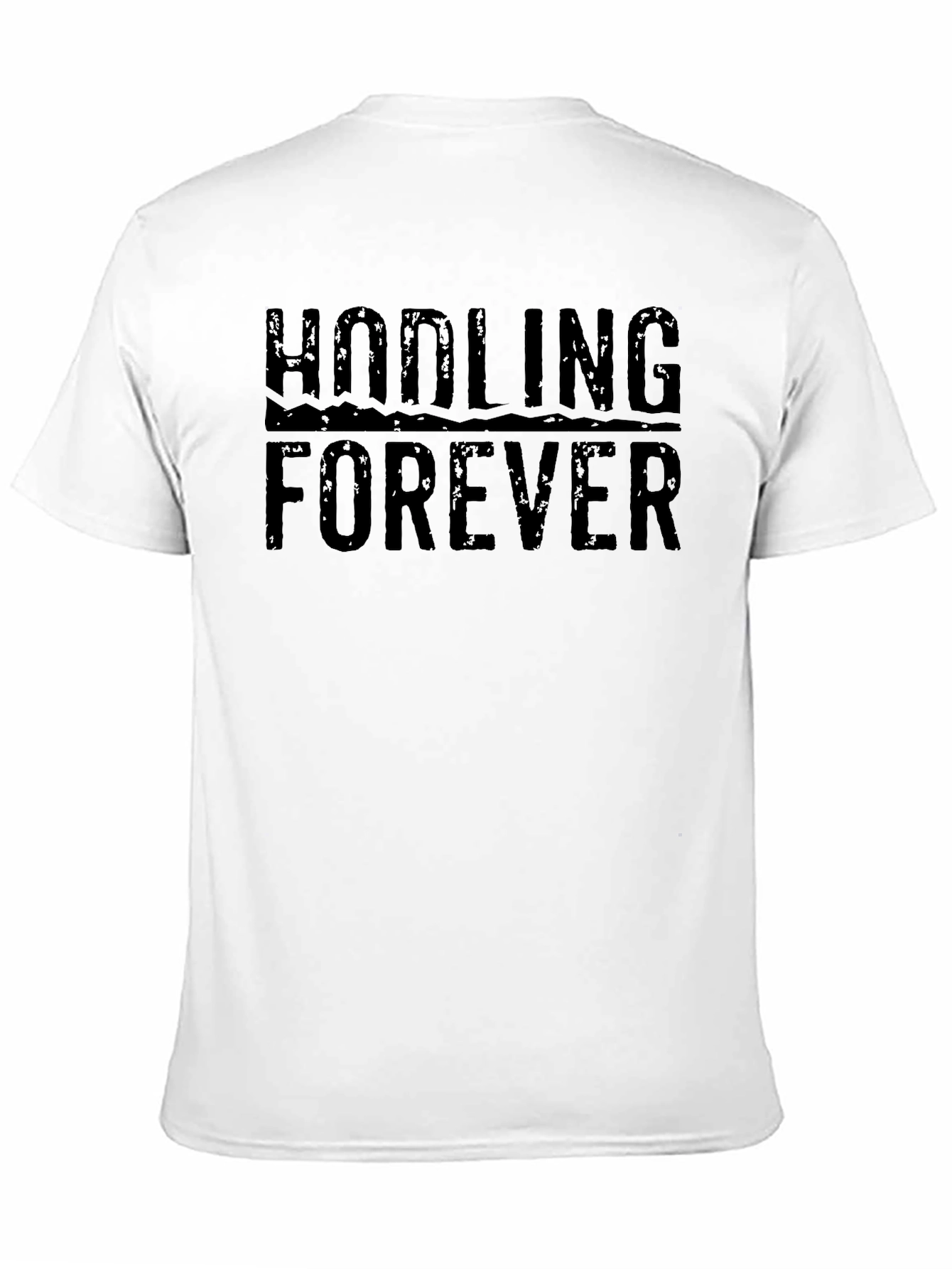 HODLING FOREVER Black T-Shirt