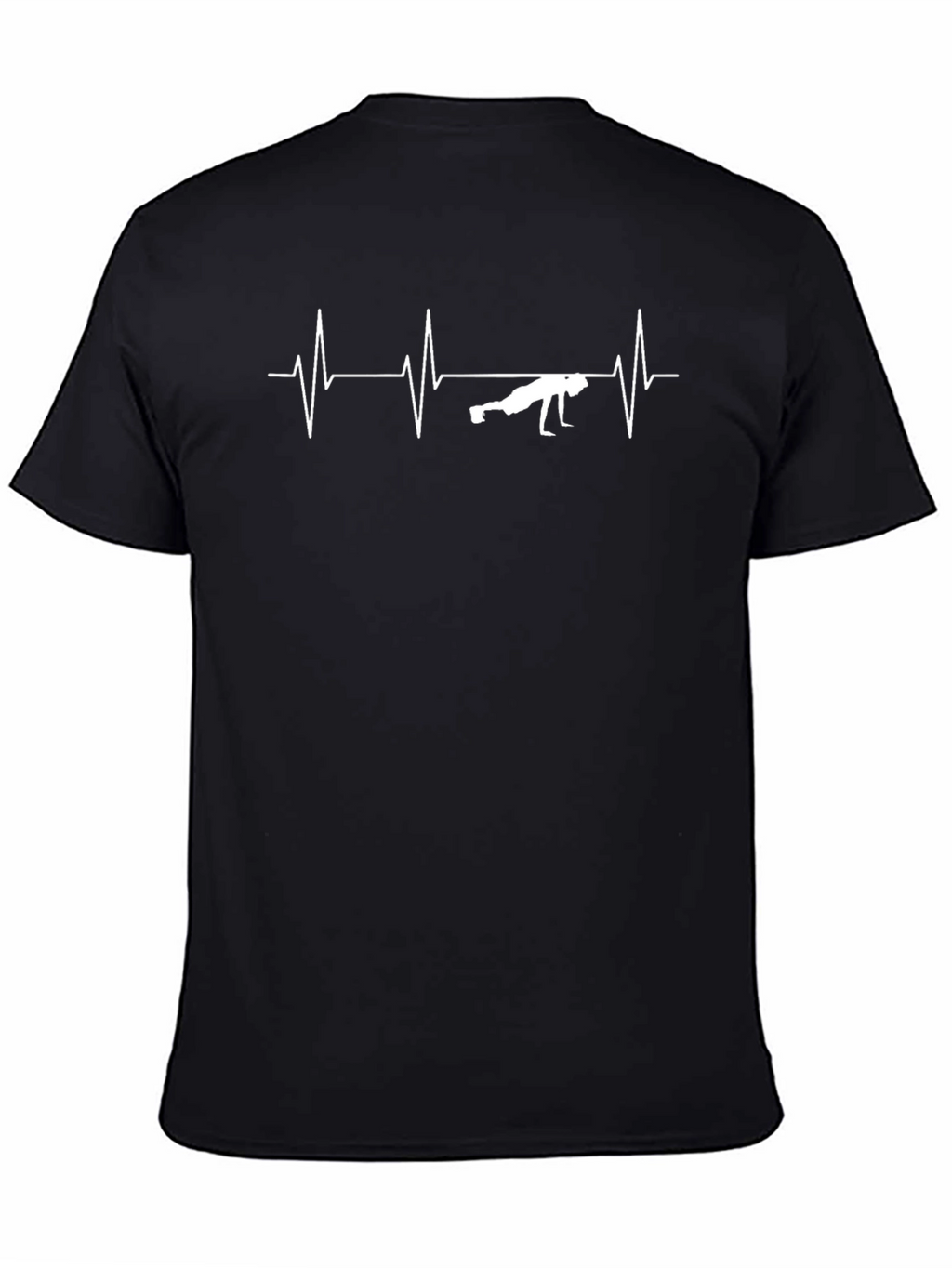 Fitness Heartbeat Graphic Tee