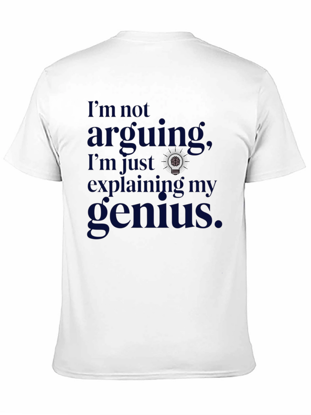 Genius Explanation Graphic Tee - Mens