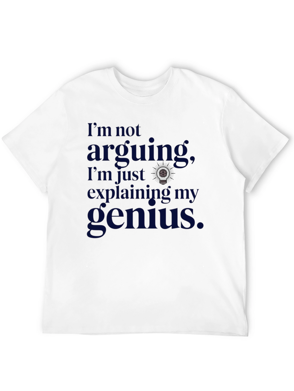 Genius Explanation Graphic Tee - Mens