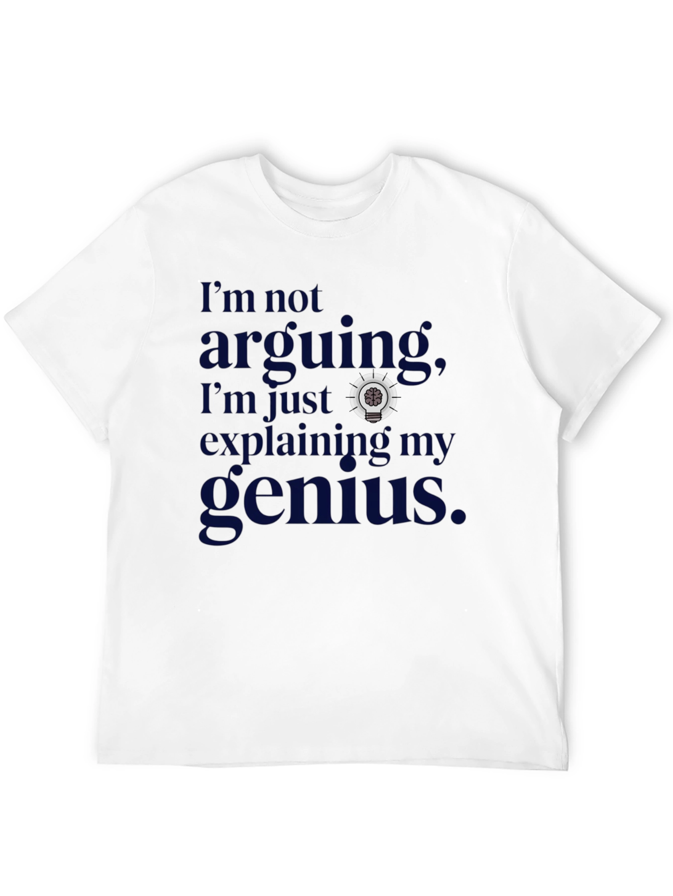 Genius Explanation Graphic Tee - Mens