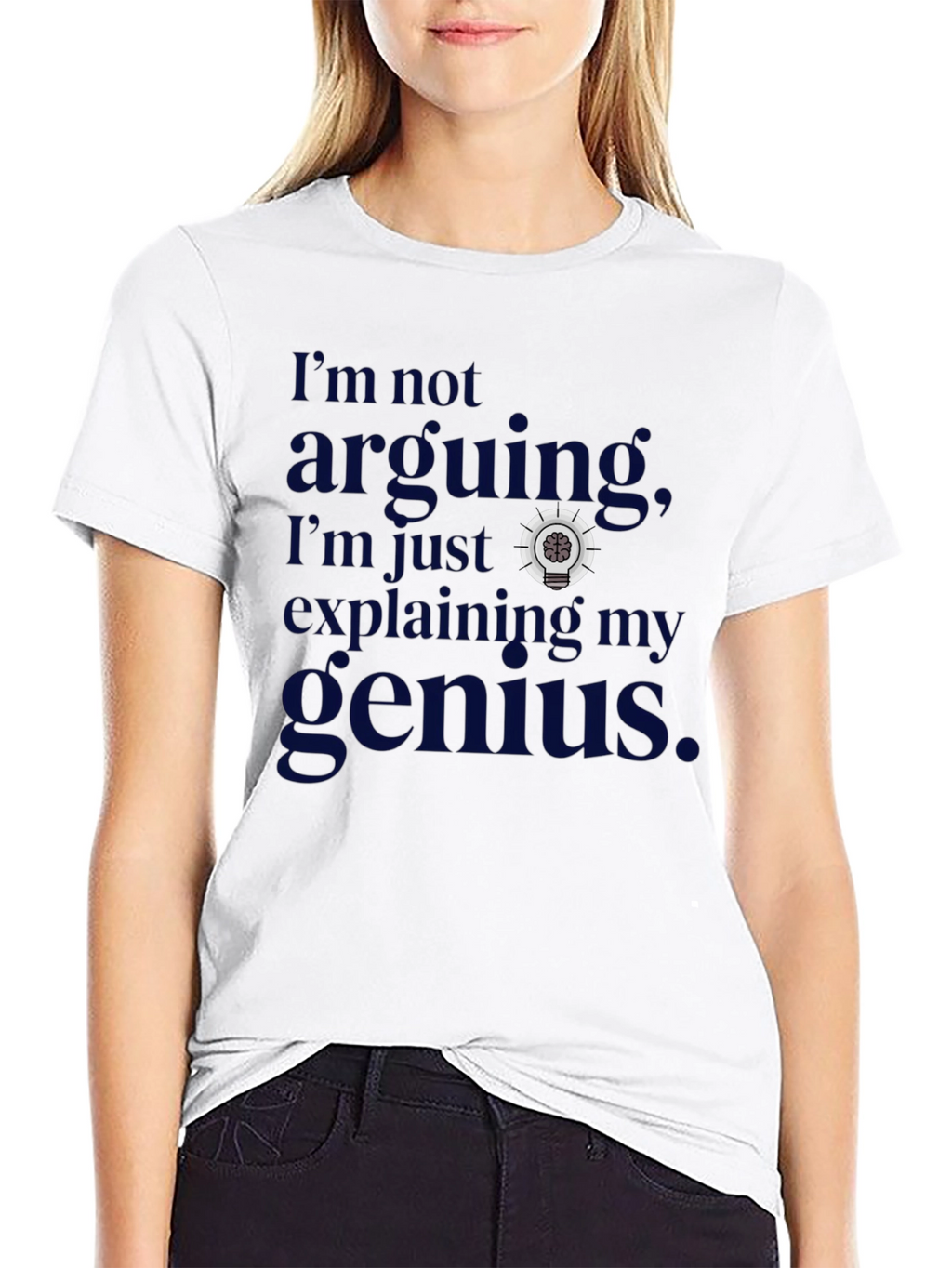 Genius Explanation Graphic Tee - Mens