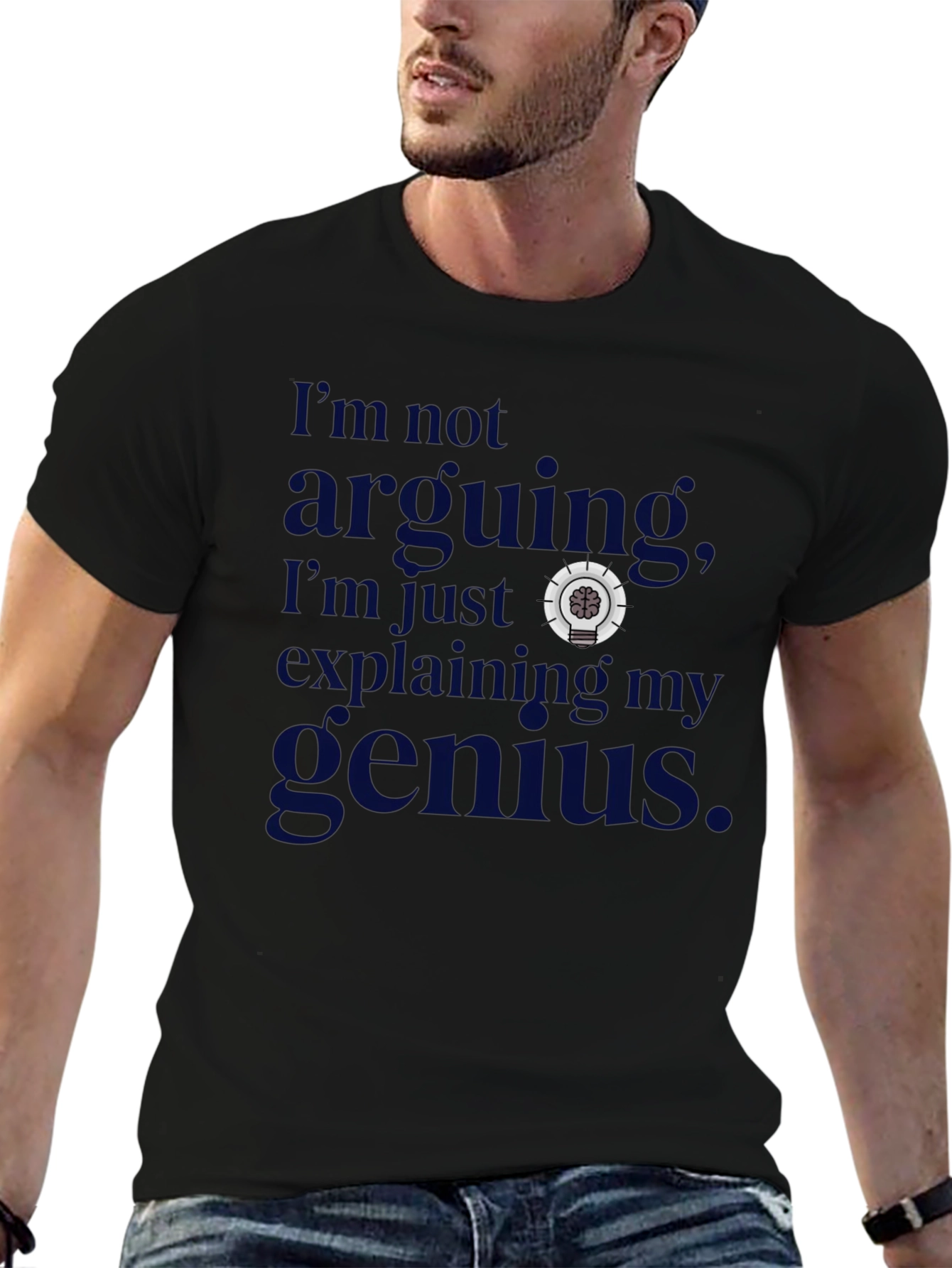 Genius Explanation Graphic Tee - Mens