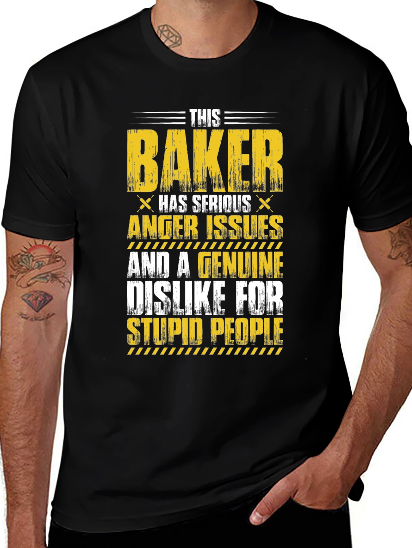 Baker Anger Issues Graphic T-Shirt