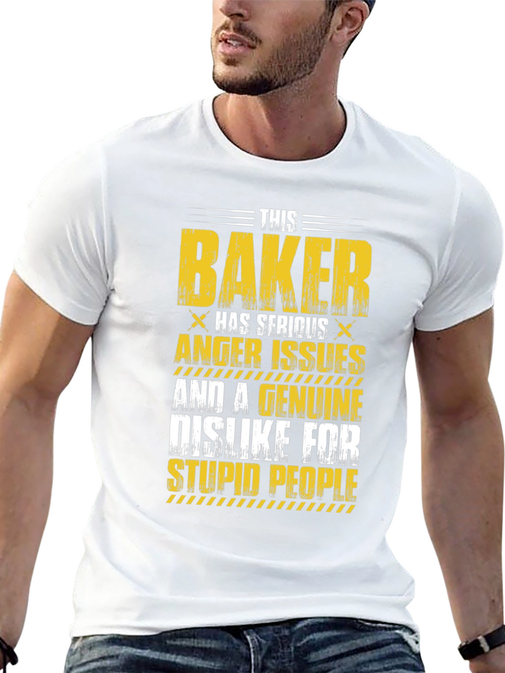 Baker Anger Issues Graphic T-Shirt