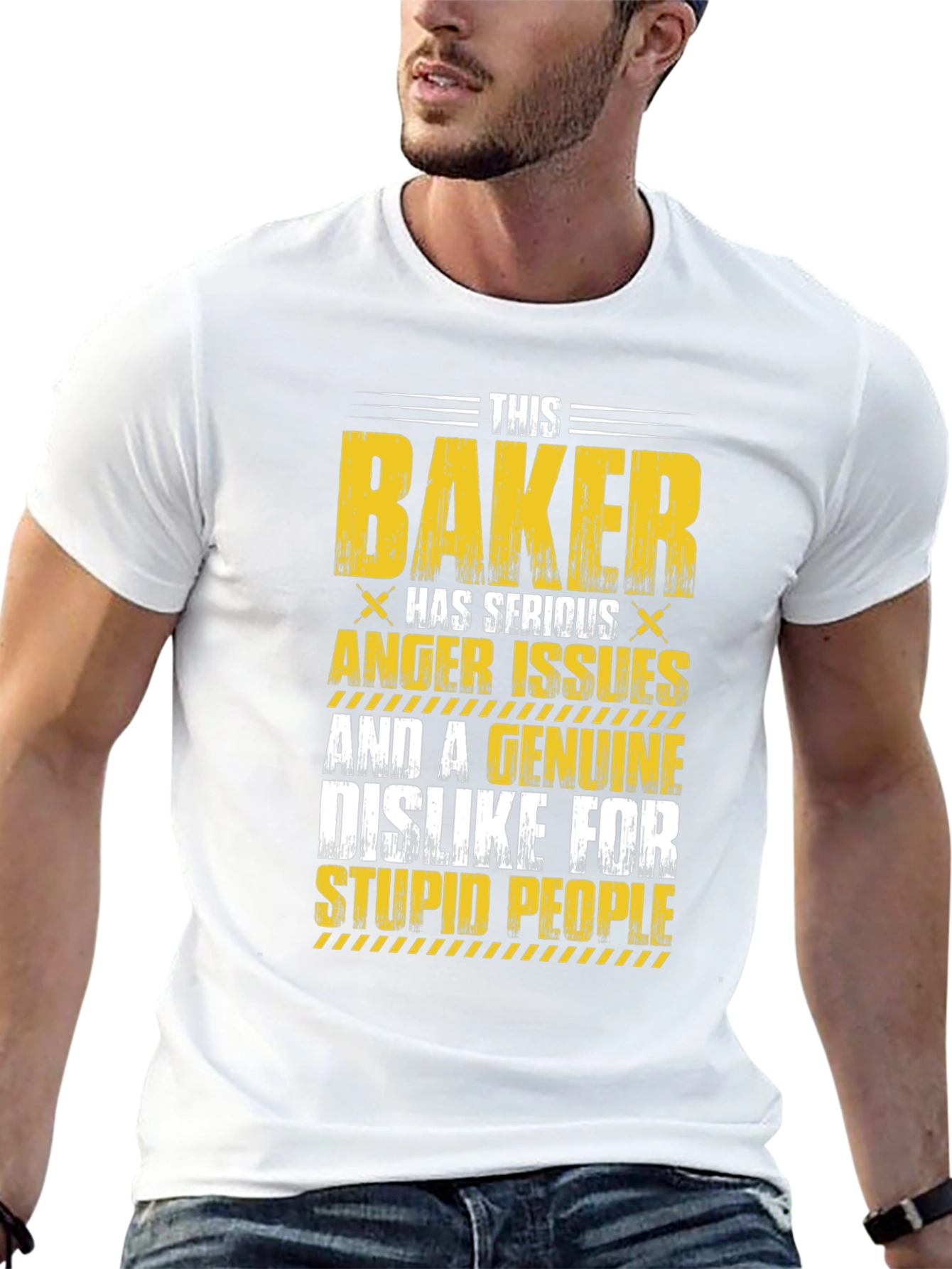 Baker Anger Issues Graphic T-Shirt