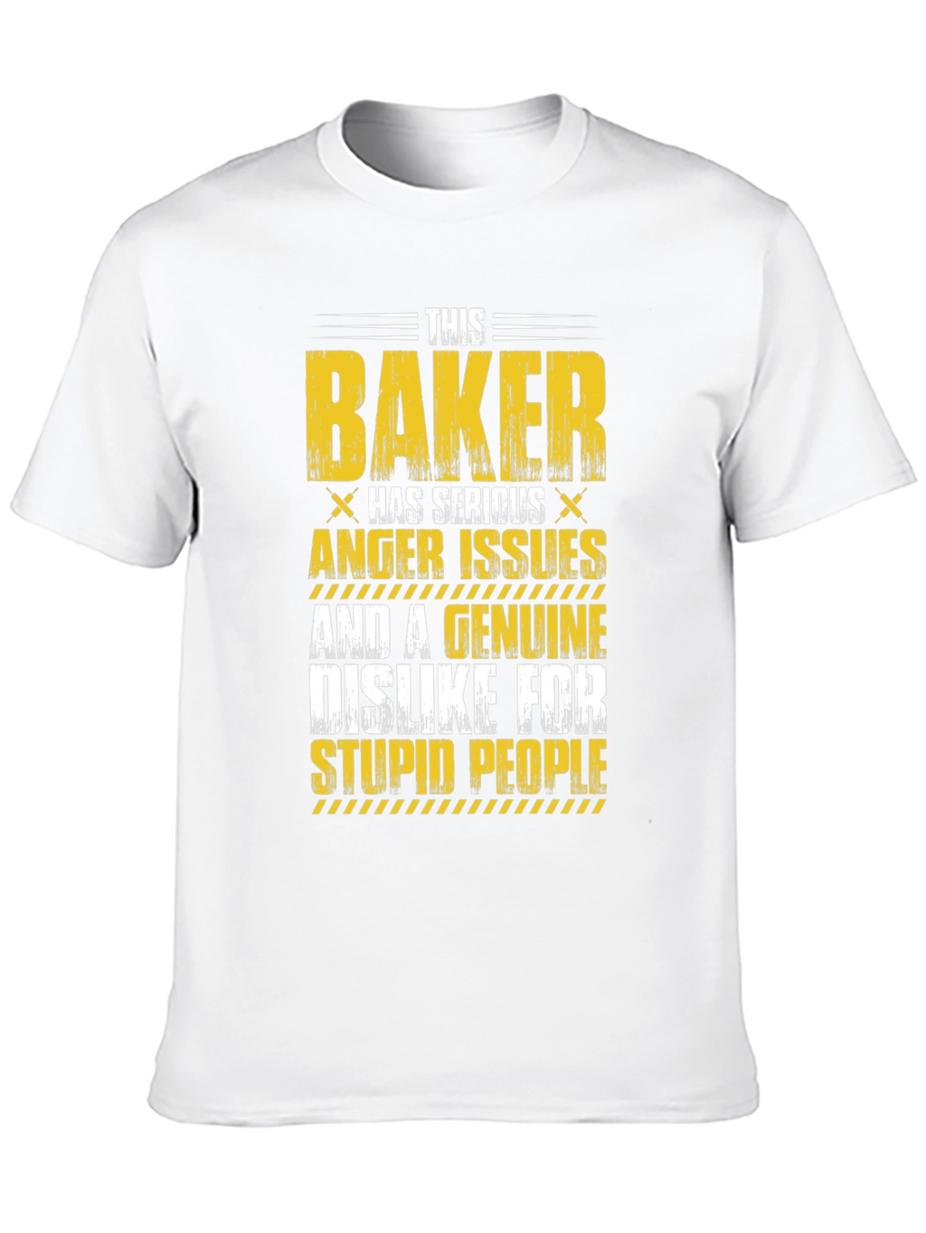 Baker Anger Issues Graphic T-Shirt