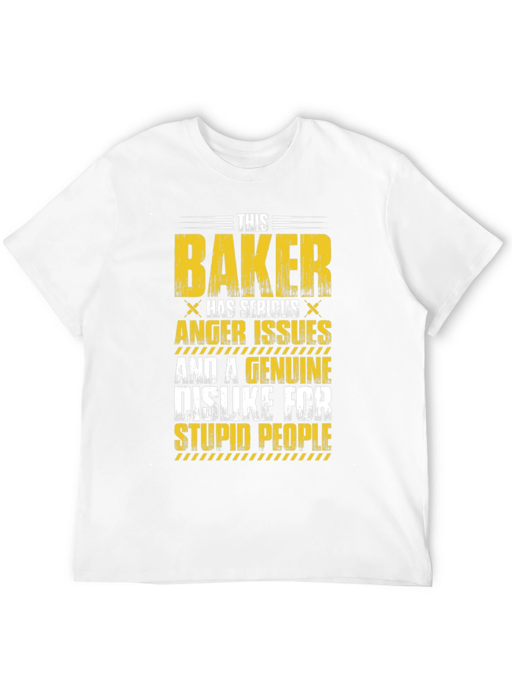 Baker Anger Issues Graphic T-Shirt