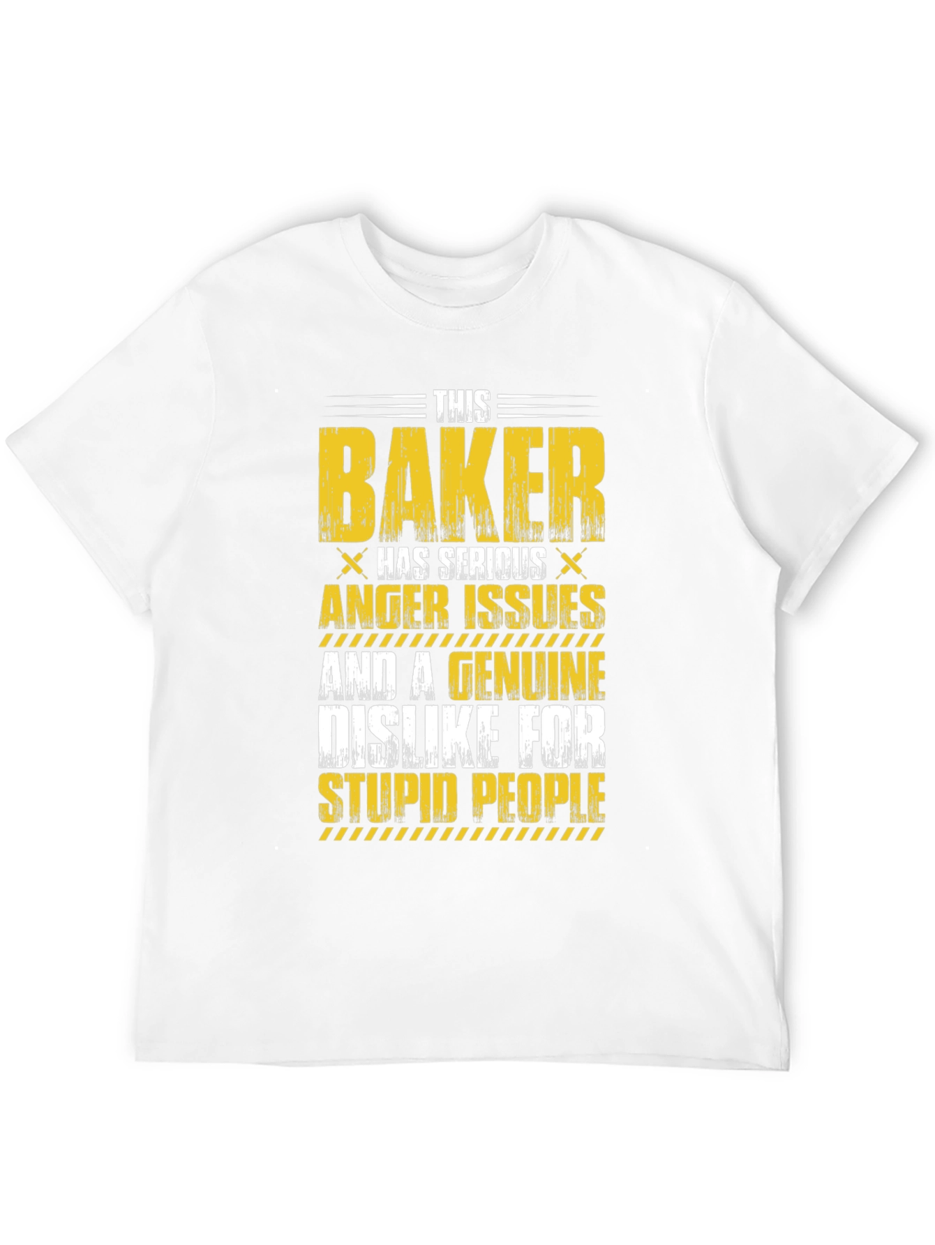 Baker Anger Issues Graphic T-Shirt