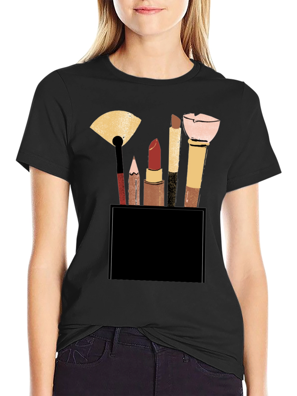 Makeup Artist T-Shirt - Cosmetic Design