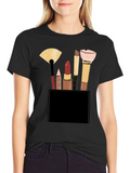 Makeup Artist T-Shirt - Cosmetic Design