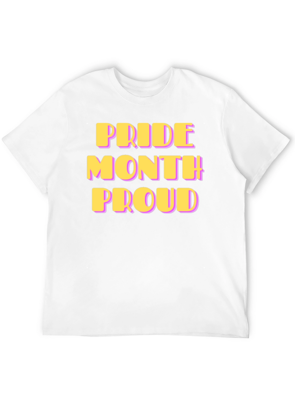 Pride Month Proud T-Shirt - Black