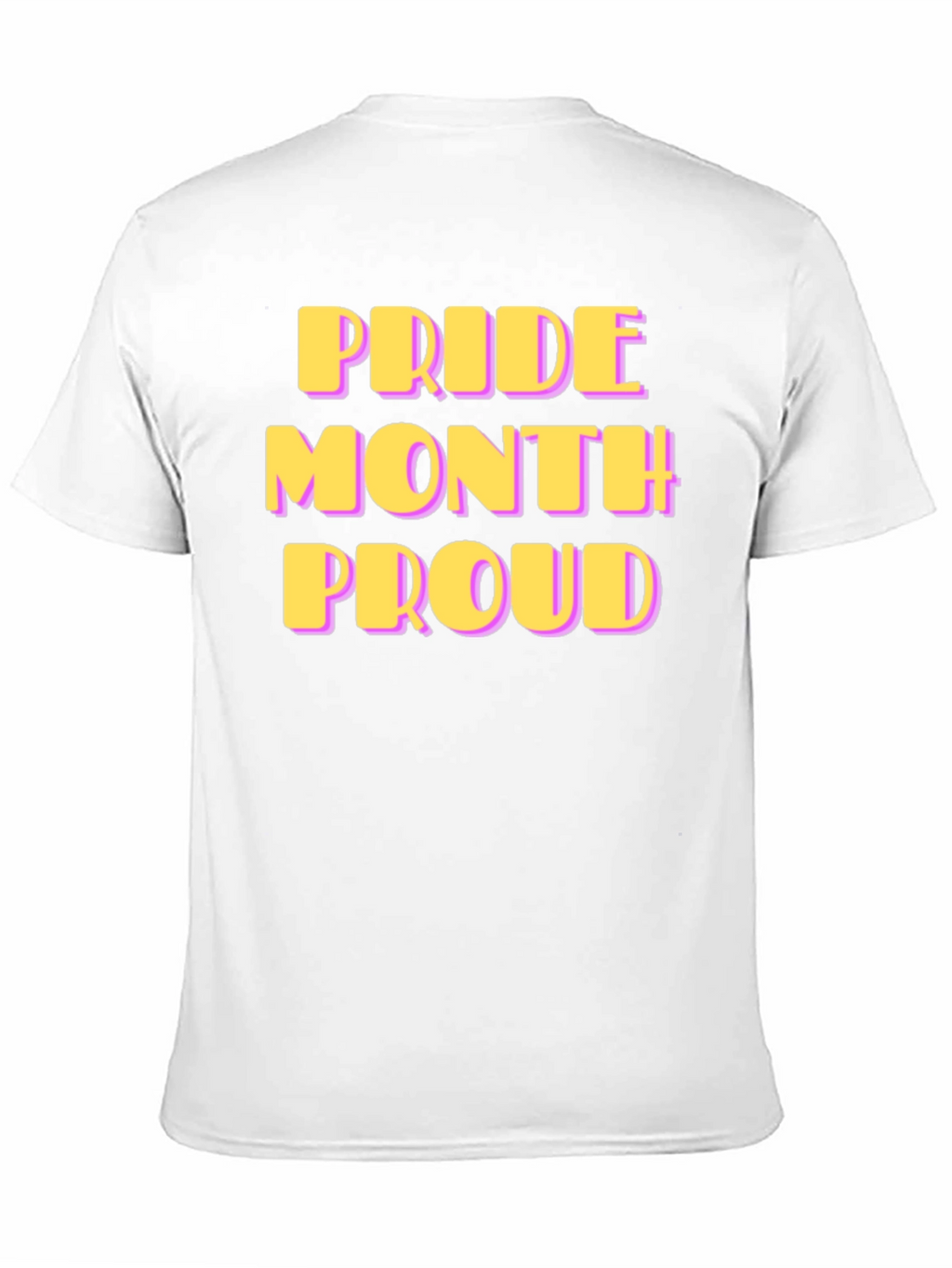 Pride Month Proud T-Shirt - Black