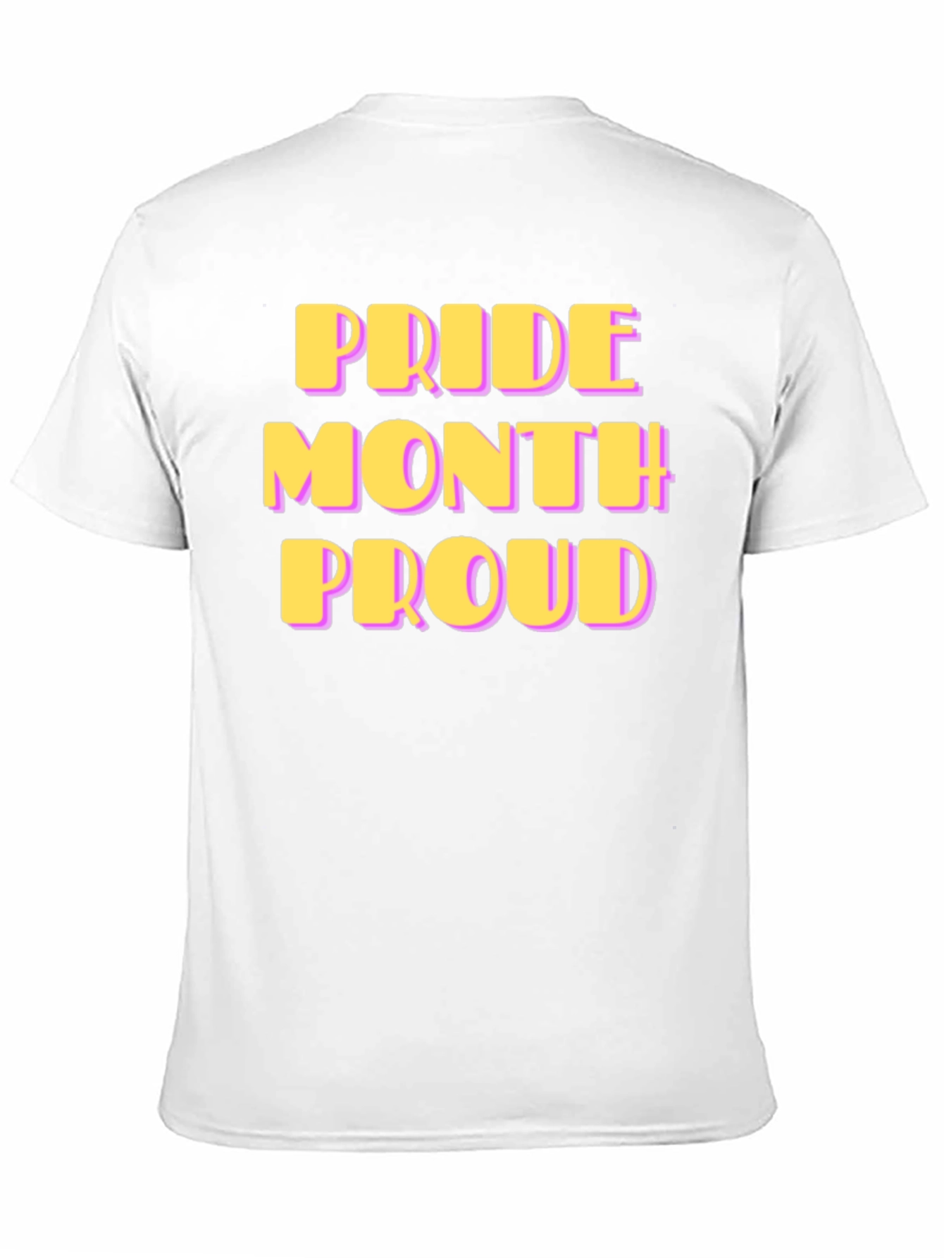 Pride Month Proud T-Shirt - Black