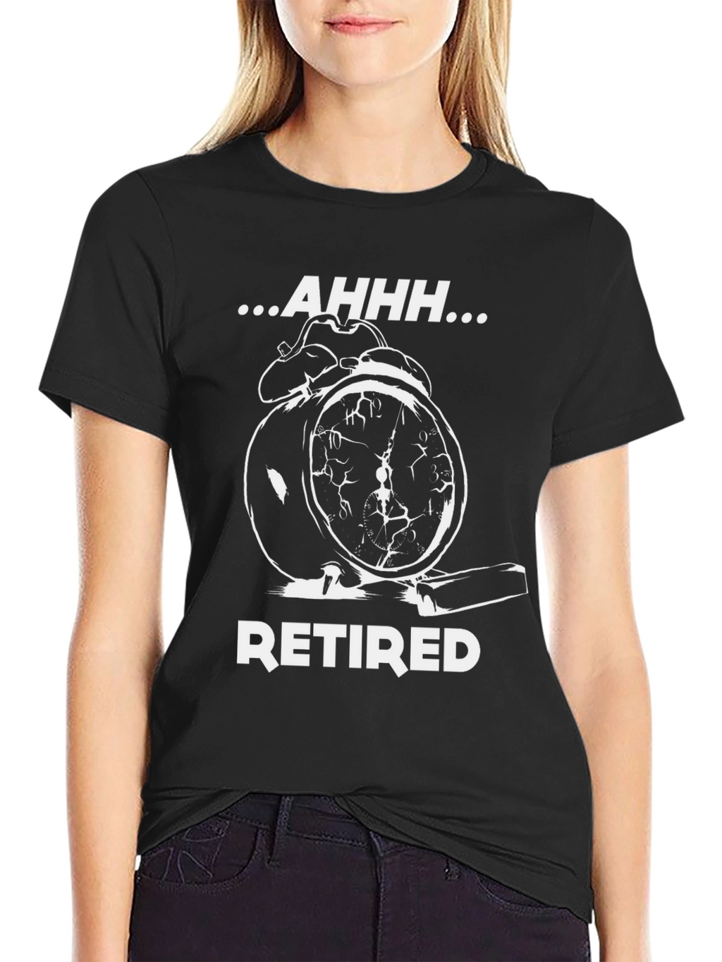 Retired Alarm Clock Graphic Tee