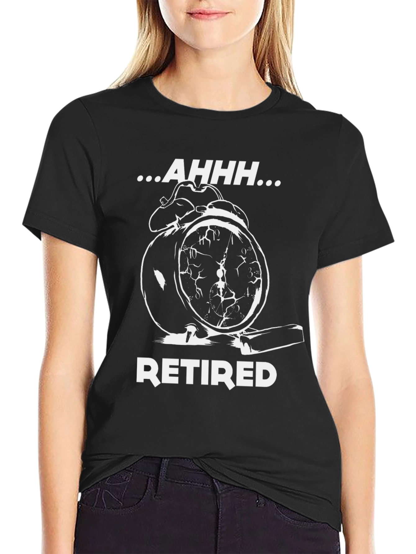 Retired Alarm Clock Graphic Tee