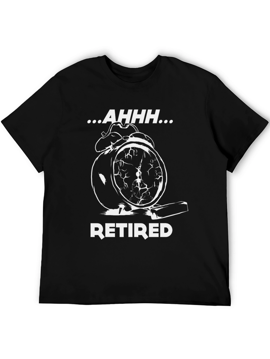 Retired Alarm Clock Graphic Tee