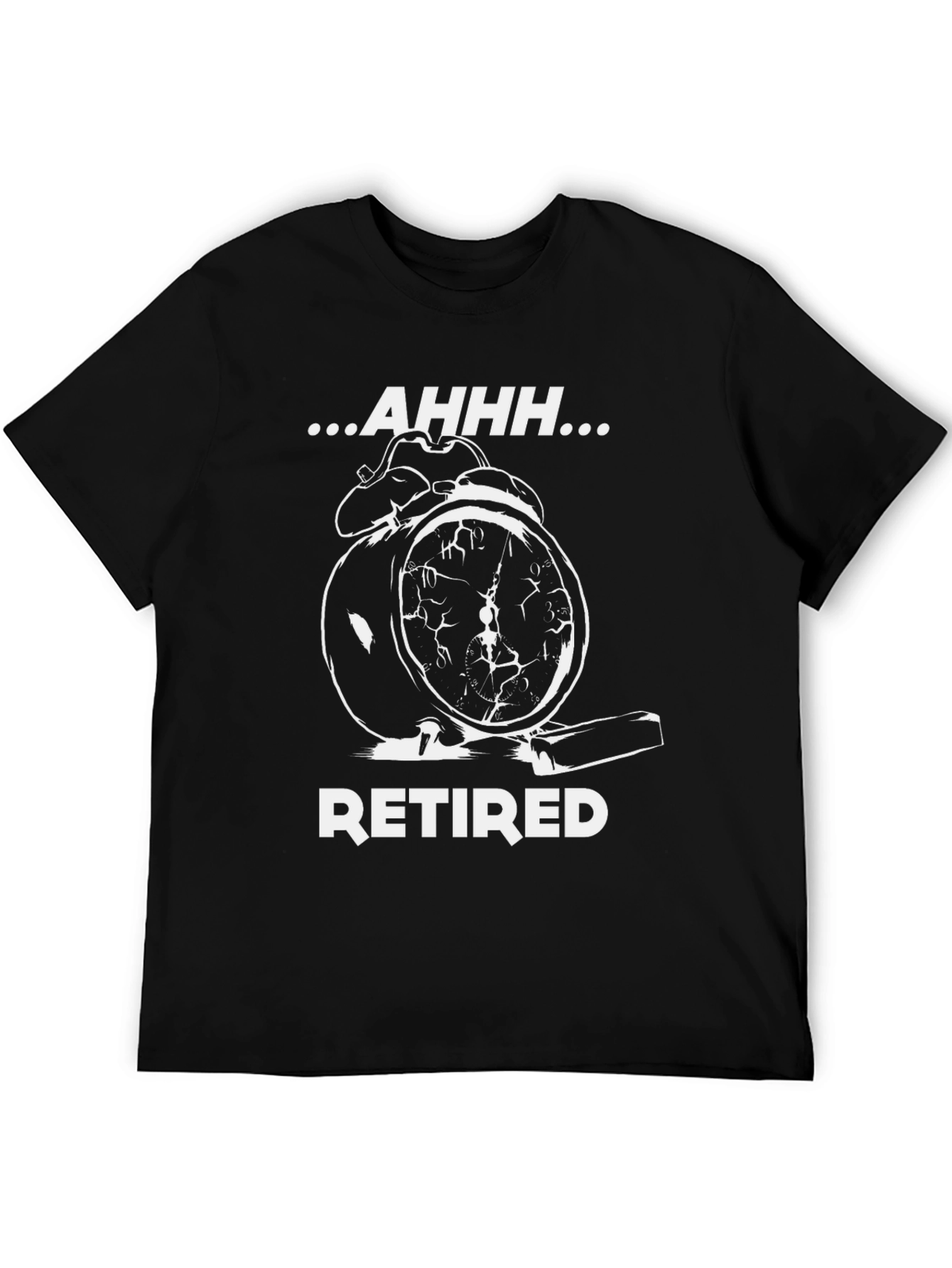 Retired Alarm Clock Graphic Tee