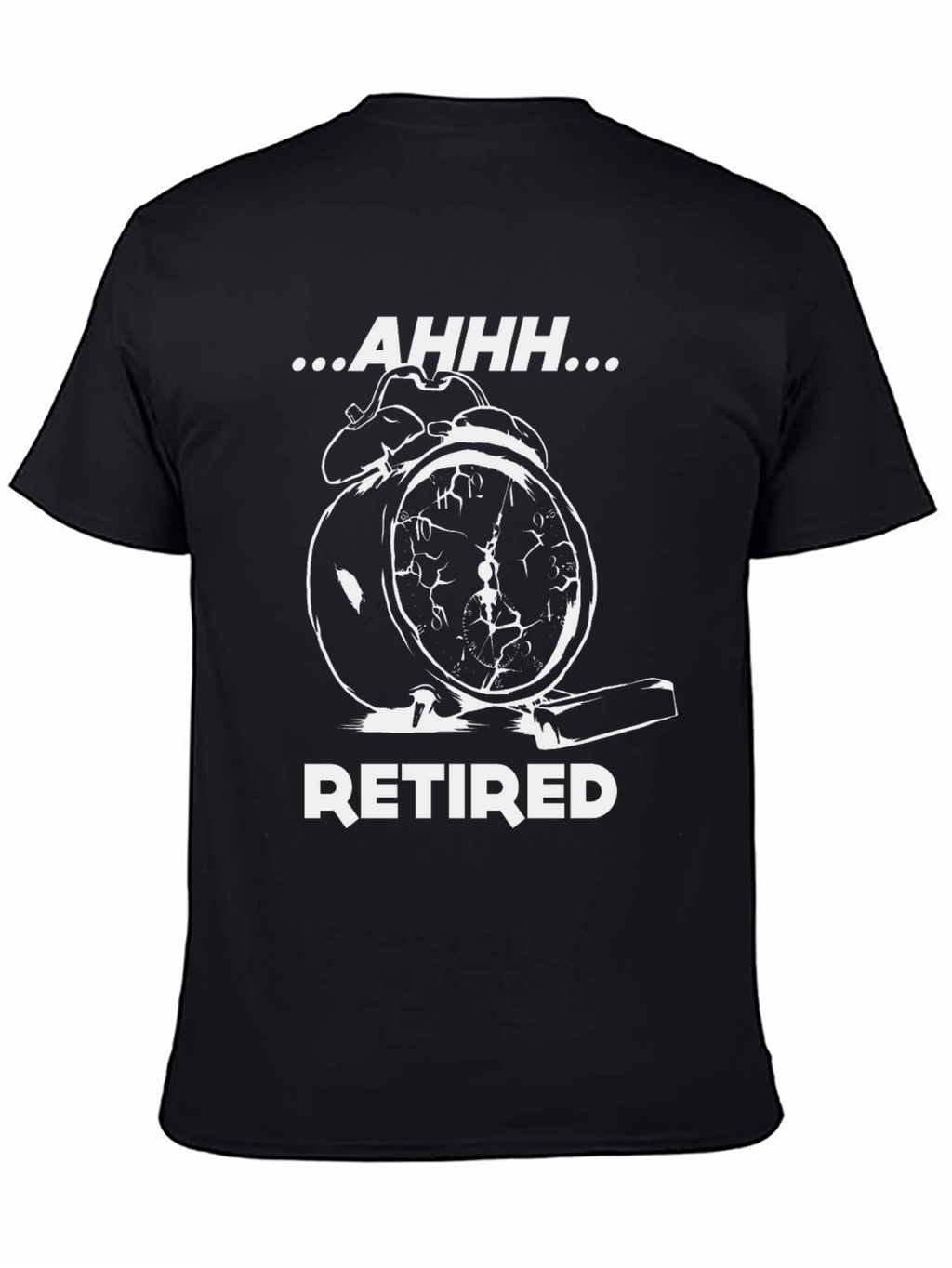 Retired Alarm Clock Graphic Tee