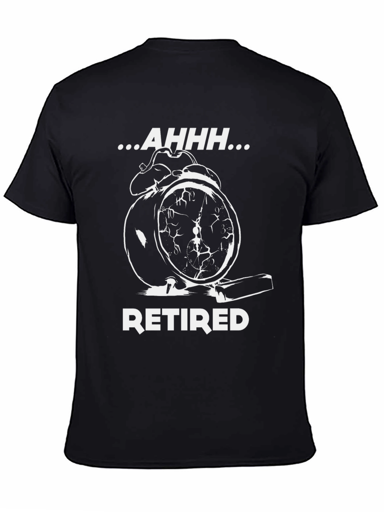 Retired Alarm Clock Graphic Tee