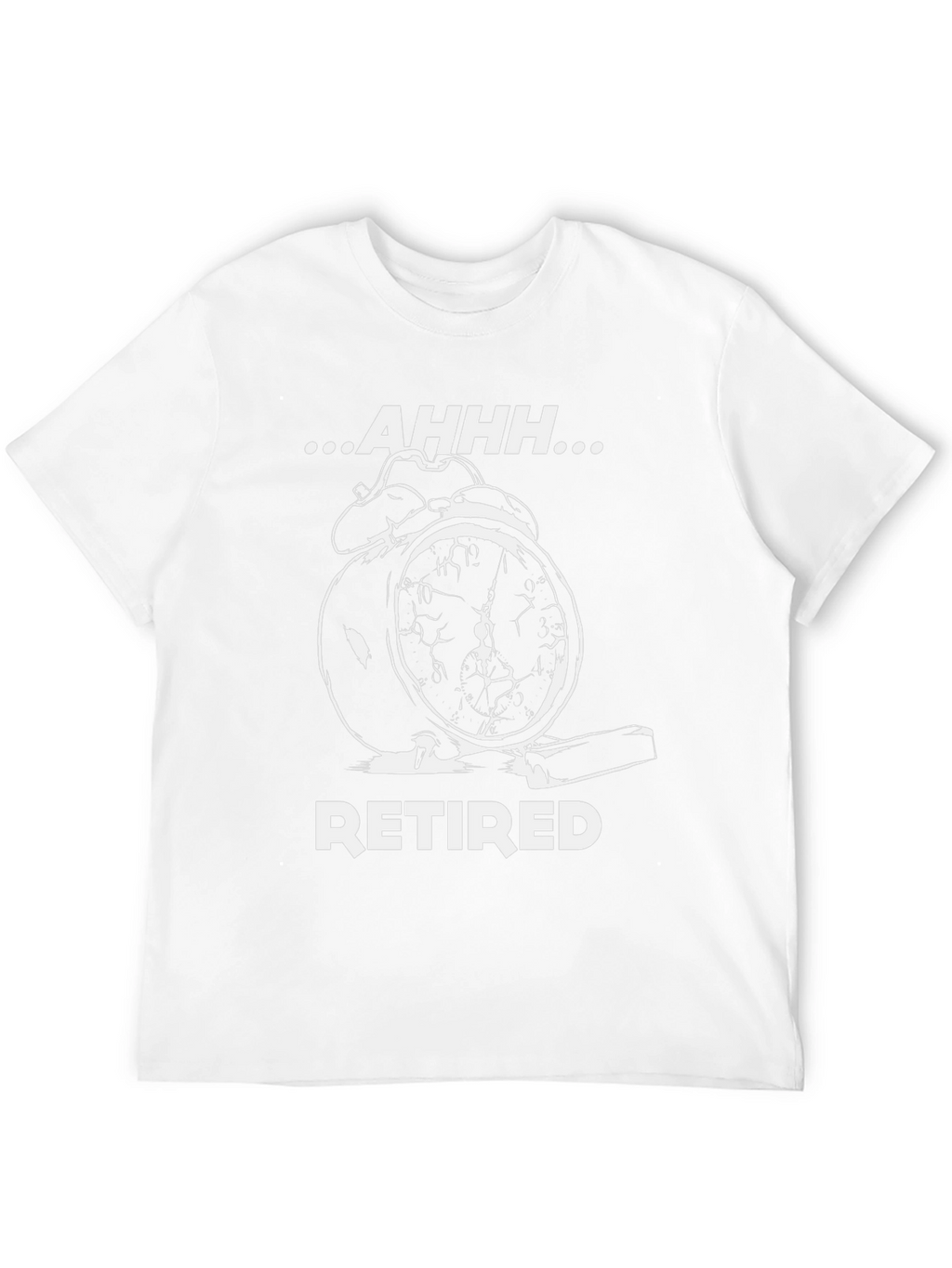 Retired Alarm Clock Graphic Tee