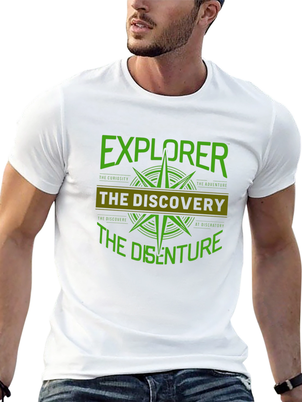 Explorer Adventure Seeker Black T-Shirt