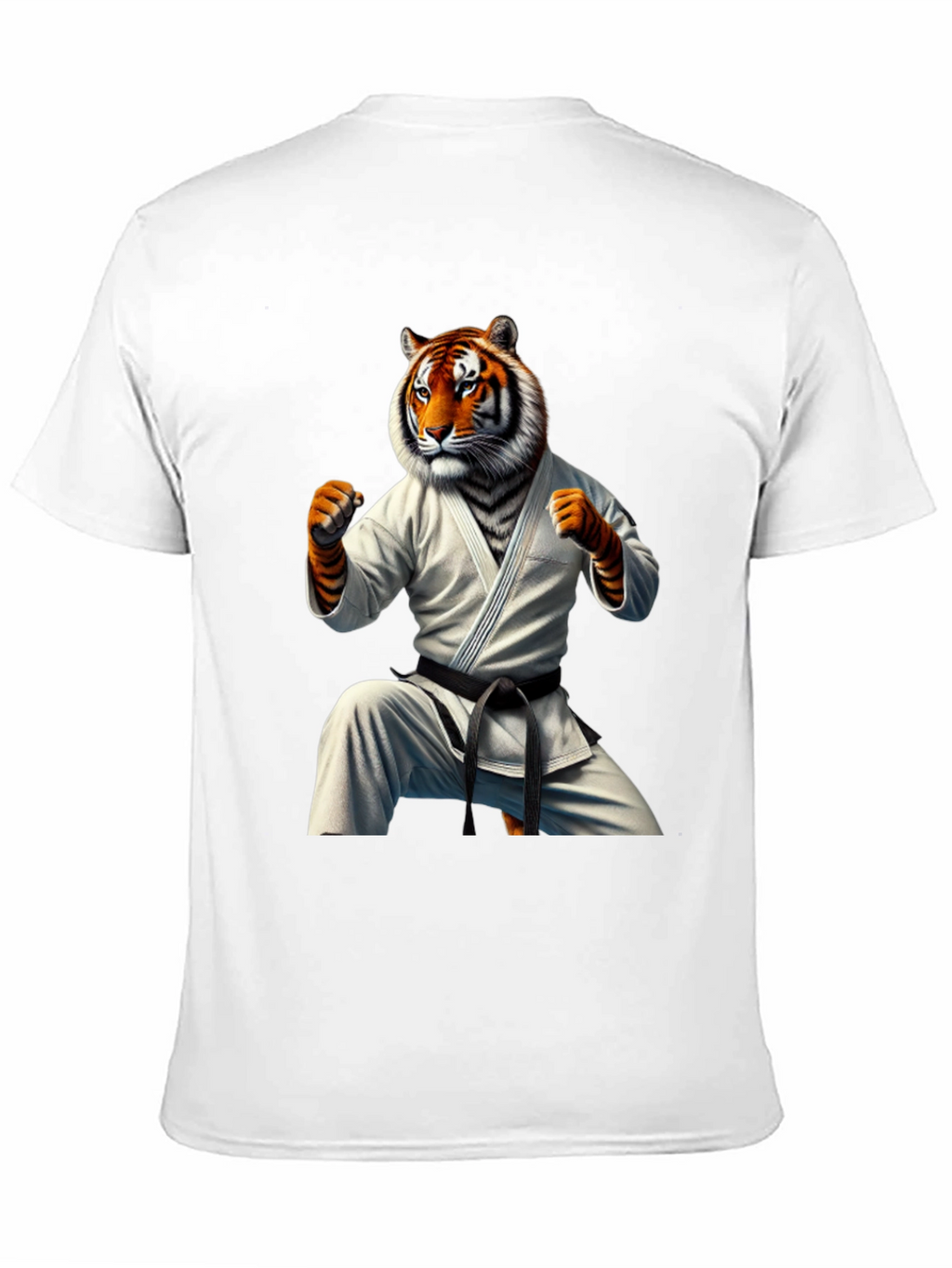 Tiger Karate Black T-Shirt