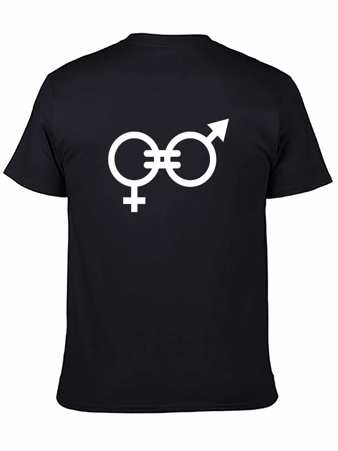 Equality Symbol Graphic Tee - Black