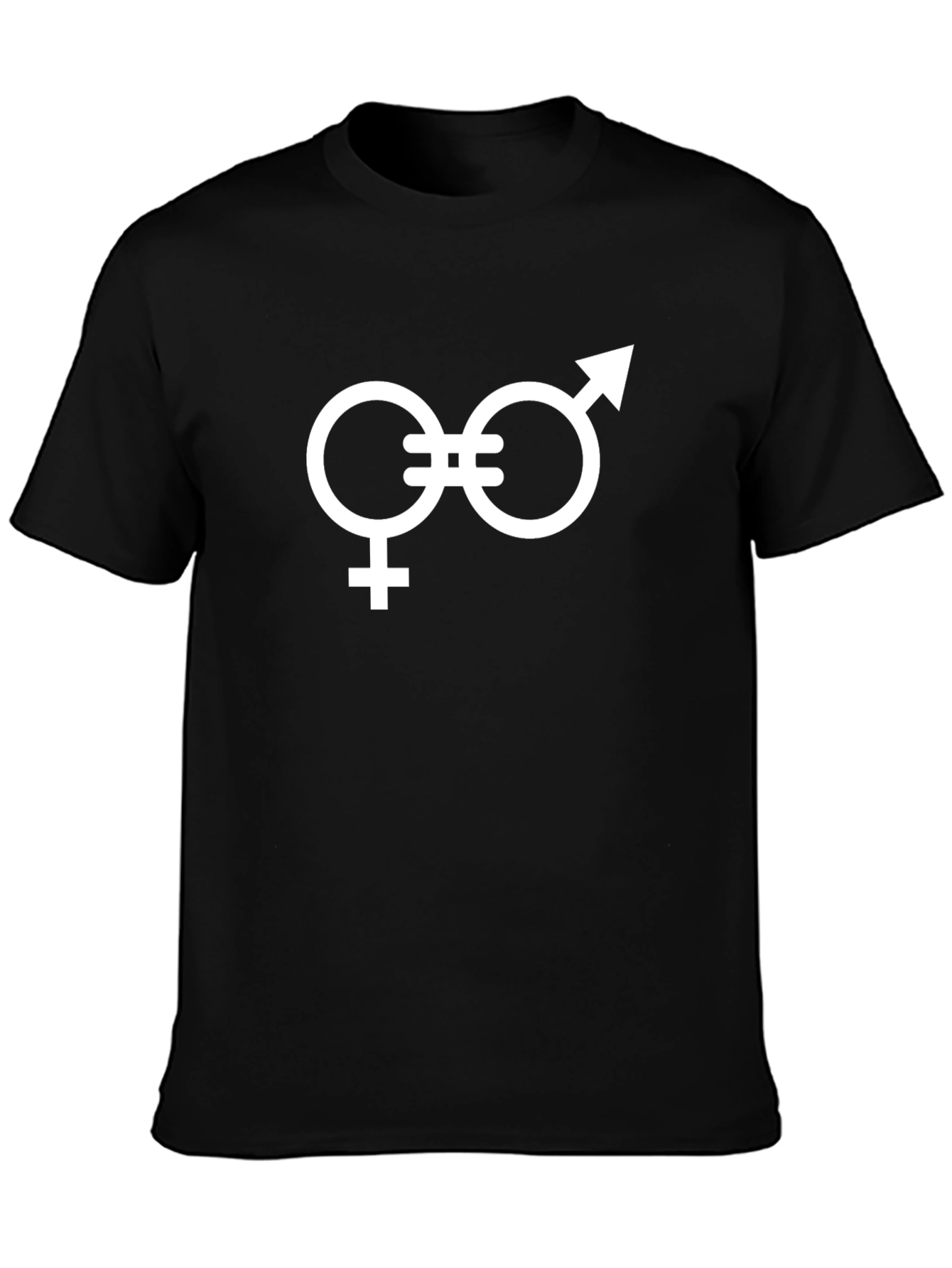 Equality Symbol Graphic Tee - Black