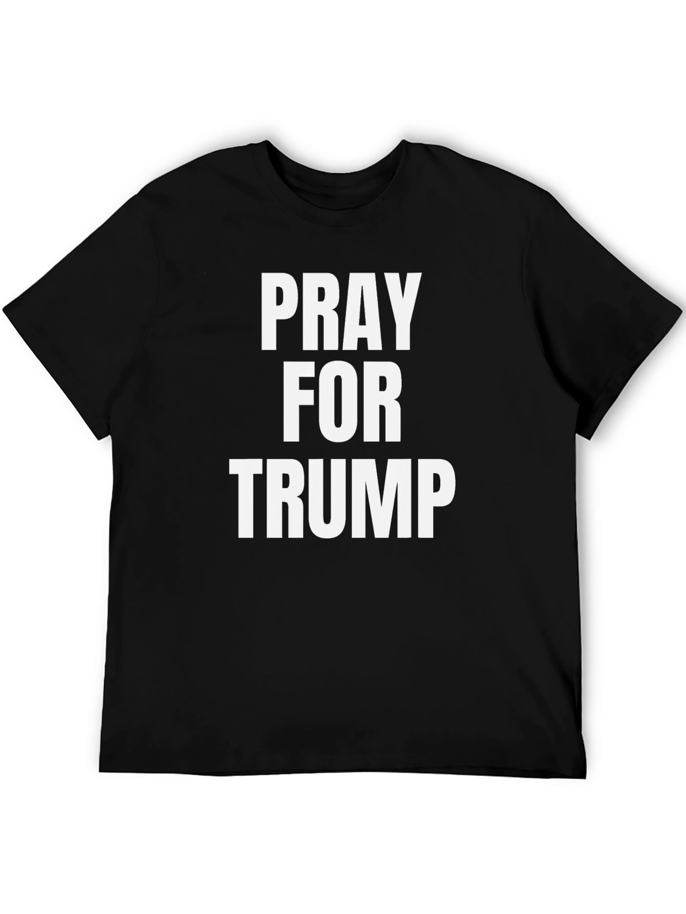 Pray For Trump Graphic Tee - Patriotic Supporter Apparel
