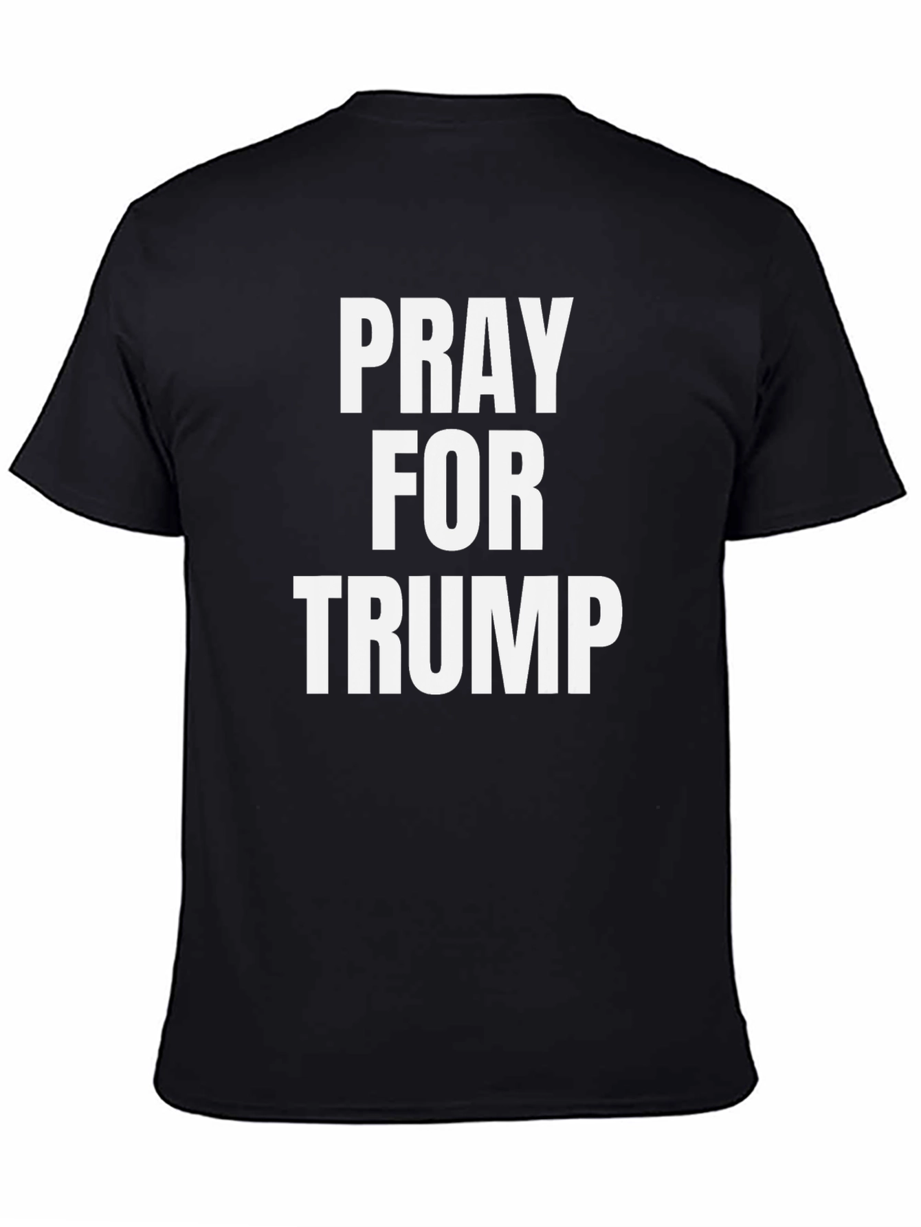 Pray For Trump Graphic Tee - Patriotic Supporter Apparel