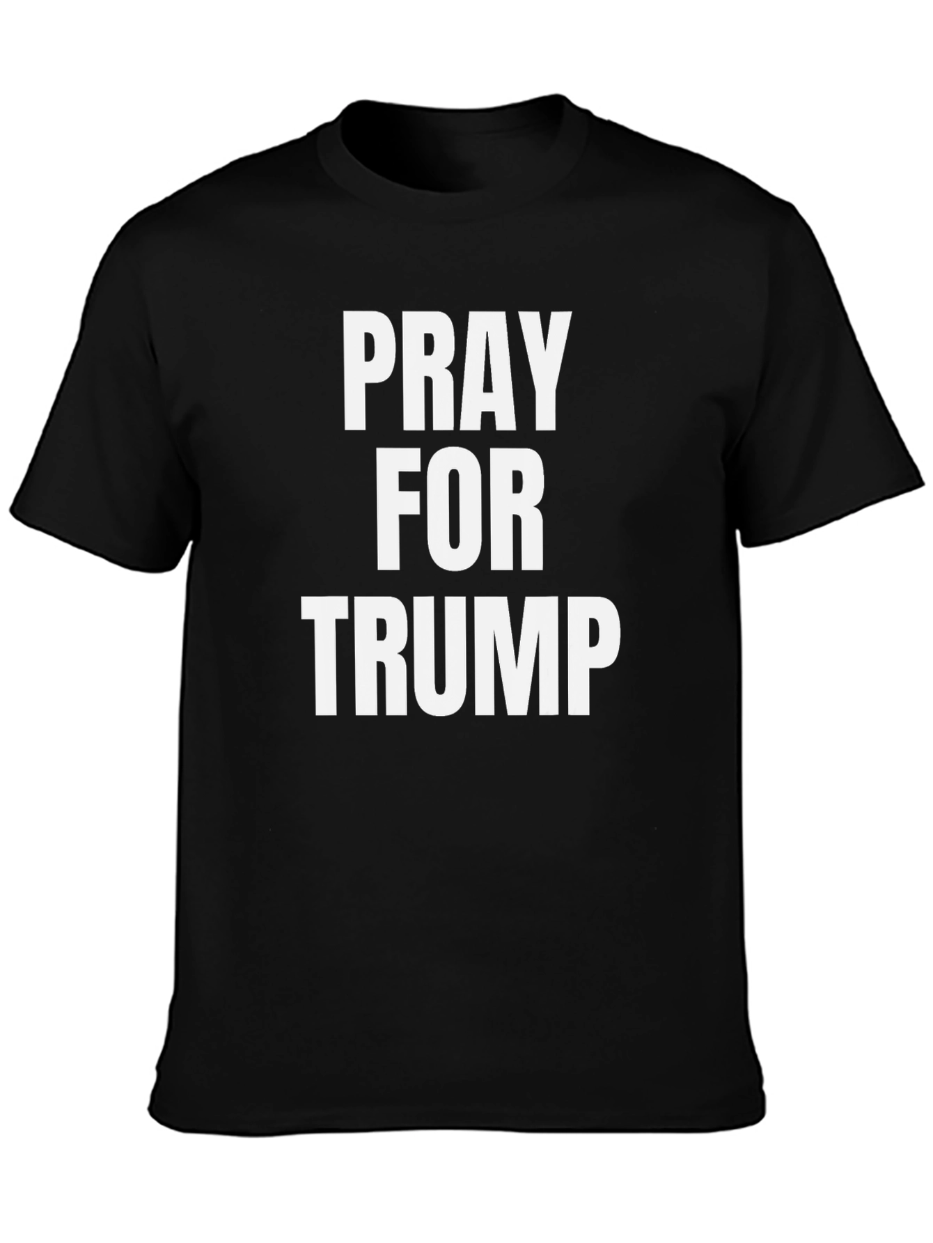 Pray For Trump Graphic Tee - Patriotic Supporter Apparel