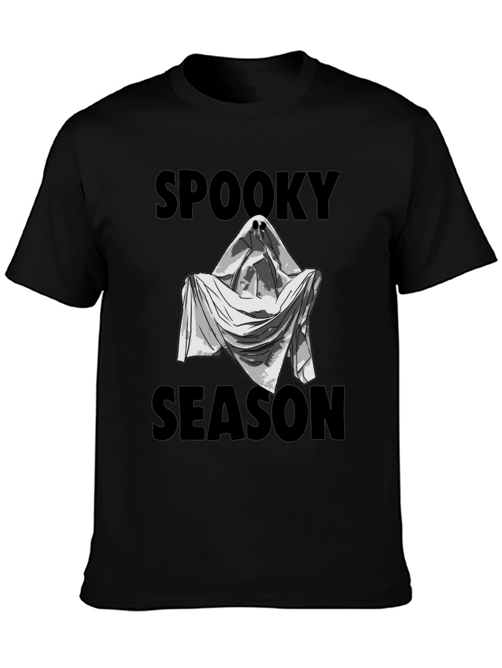 Spooky Season Ghost Graphic Tee