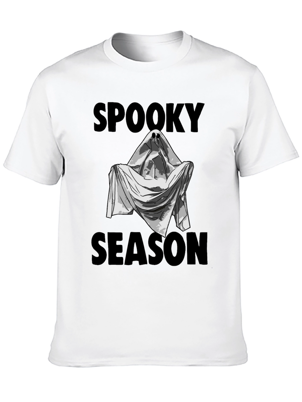 Spooky Season Ghost Graphic Tee