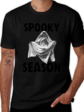 Spooky Season Ghost Graphic Tee